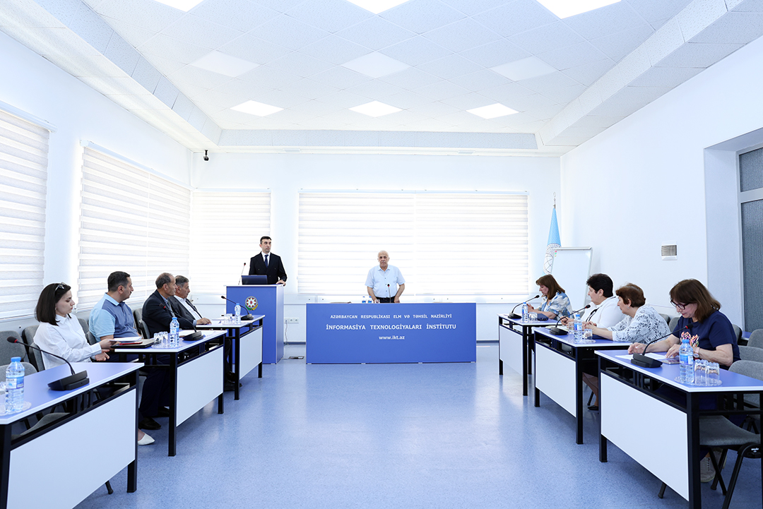 İnstitutun Dissertasiya Şurasının elmi seminarının iclası keçirilib,