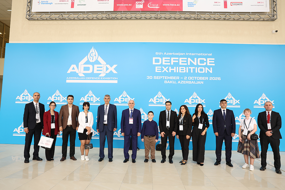 İnformasiya Texnologiyaları İnstitutunun əməkdaşları  “ADEX 2026” Beynəlxalq Müdafiə Sərgisində iştirak ediblər,