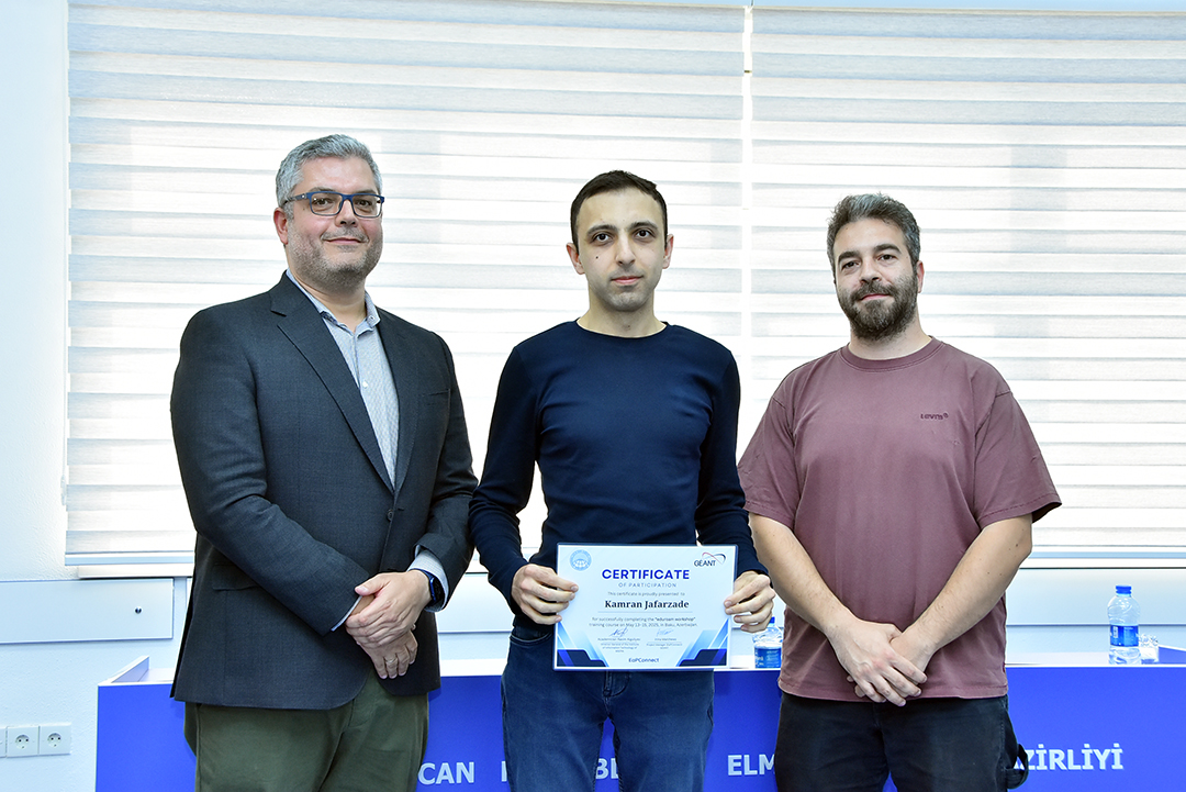 EduROAM xidmətlərinin dəstəklənməsi məsələlərinə həsr olunmuş təlimlər başa çatıb,