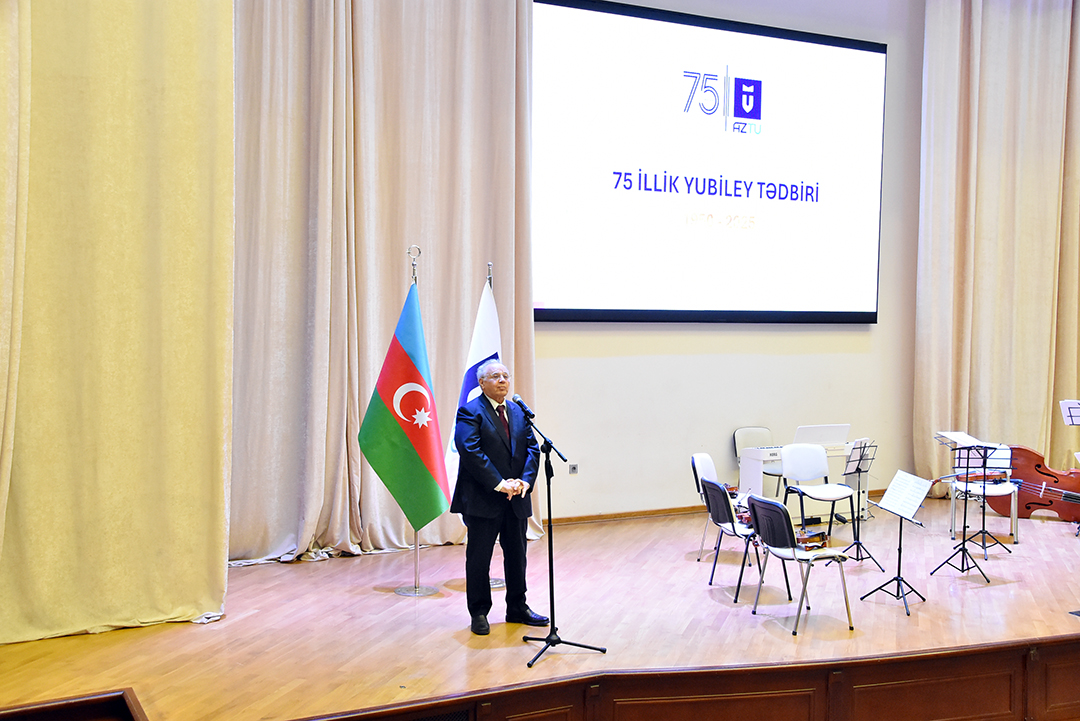 Azərbaycan Texniki Universitetinin 75 illik yubileyinə həsr olunmuş tədbir keçirilib,