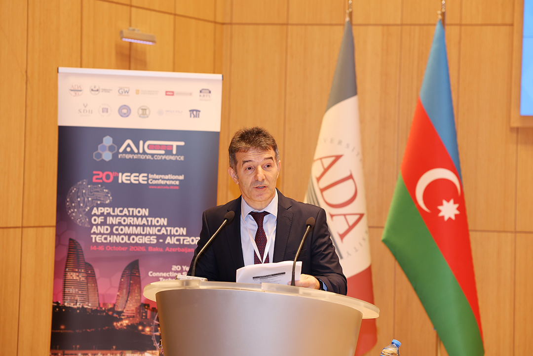 ADA Universitetində İKT-nin Tətbiqi üzrə 20-ci IEEE Beynəlxalq Konfransı keçirilir,