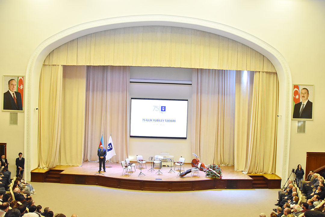 Azərbaycan Texniki Universitetinin 75 illik yubileyinə həsr olunmuş tədbir keçirilib,