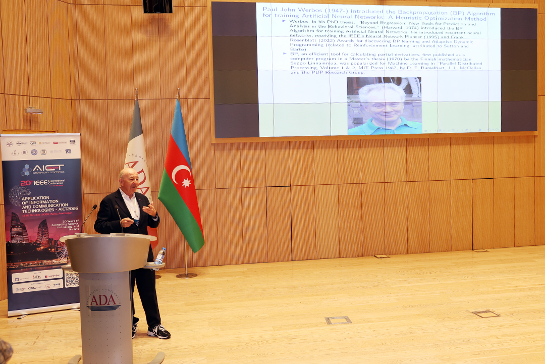 ADA Universitetində İKT-nin Tətbiqi üzrə 20-ci IEEE Beynəlxalq Konfransı keçirilir,