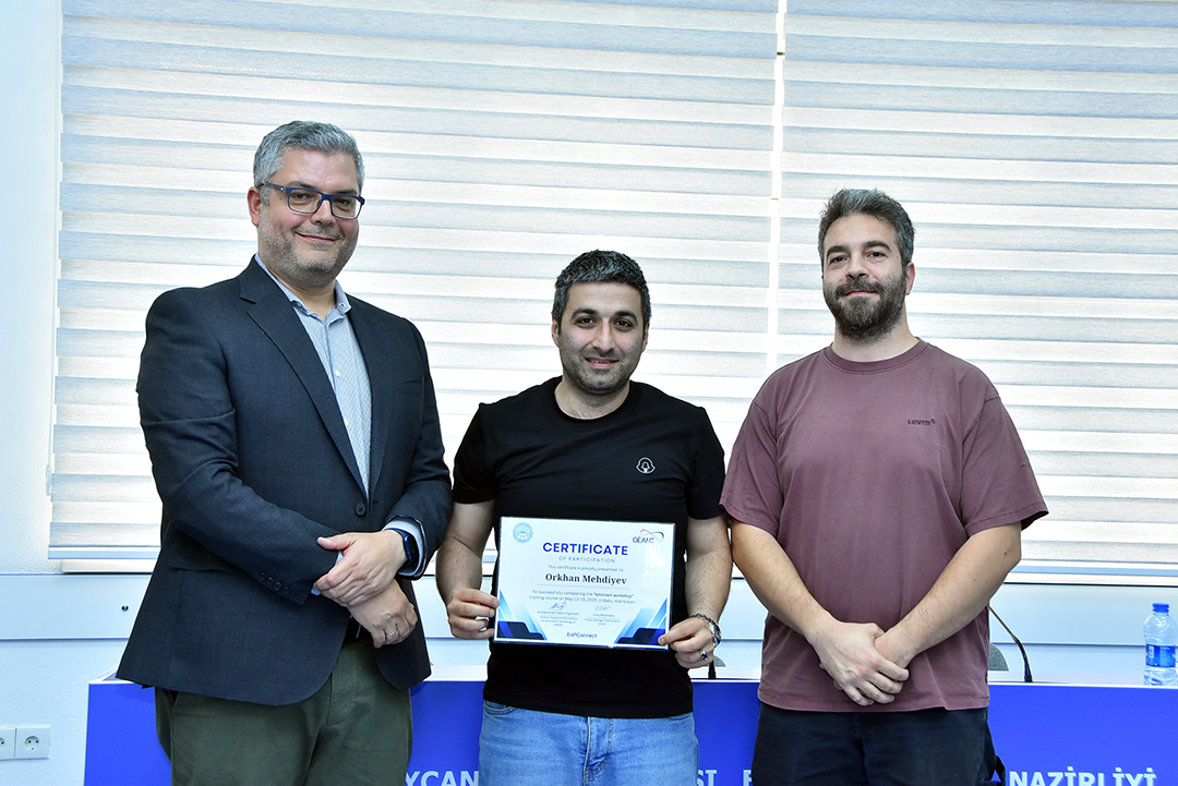 EduROAM xidmətlərinin dəstəklənməsi məsələlərinə həsr olunmuş təlimlər başa çatıb,