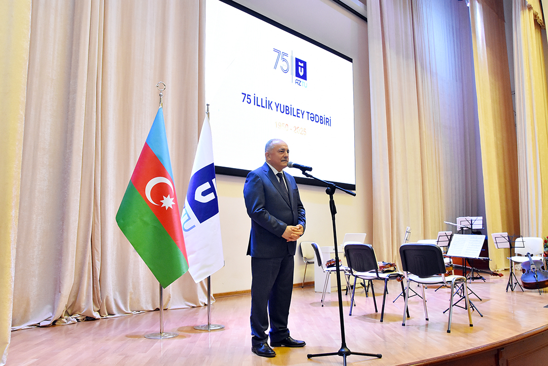 Azərbaycan Texniki Universitetinin 75 illik yubileyinə həsr olunmuş tədbir keçirilib,