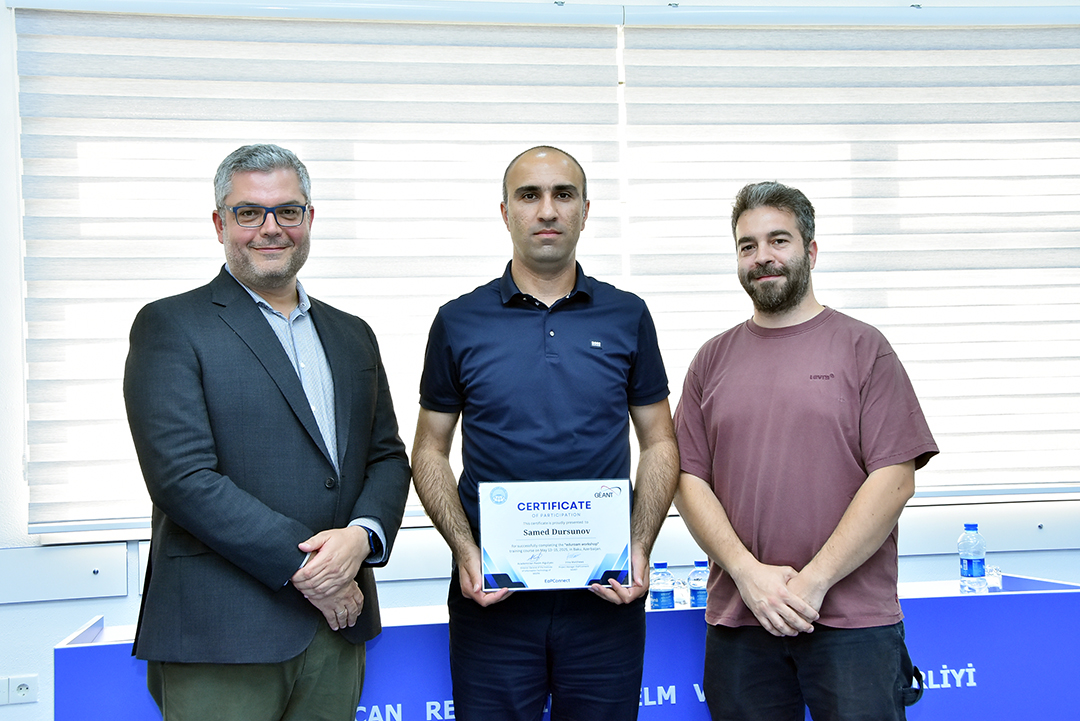EduROAM xidmətlərinin dəstəklənməsi məsələlərinə həsr olunmuş təlimlər başa çatıb,