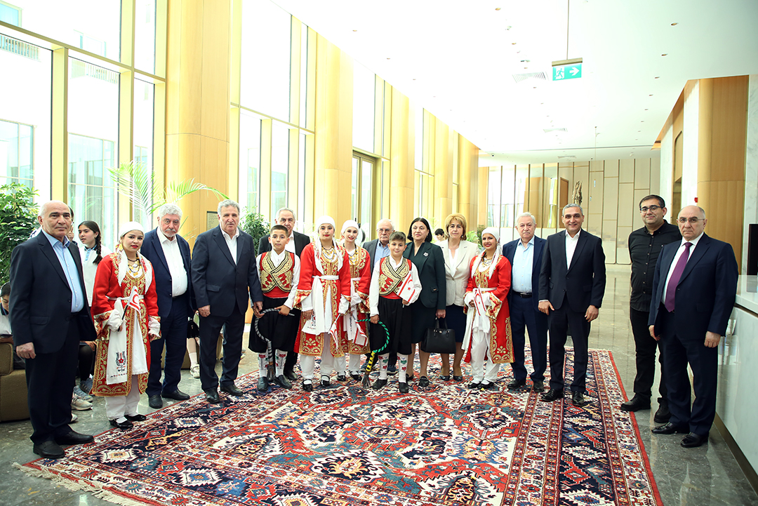 Akademik Rasim Əliquliyev Qarabağ Universitetində ustad dərsi keçib,