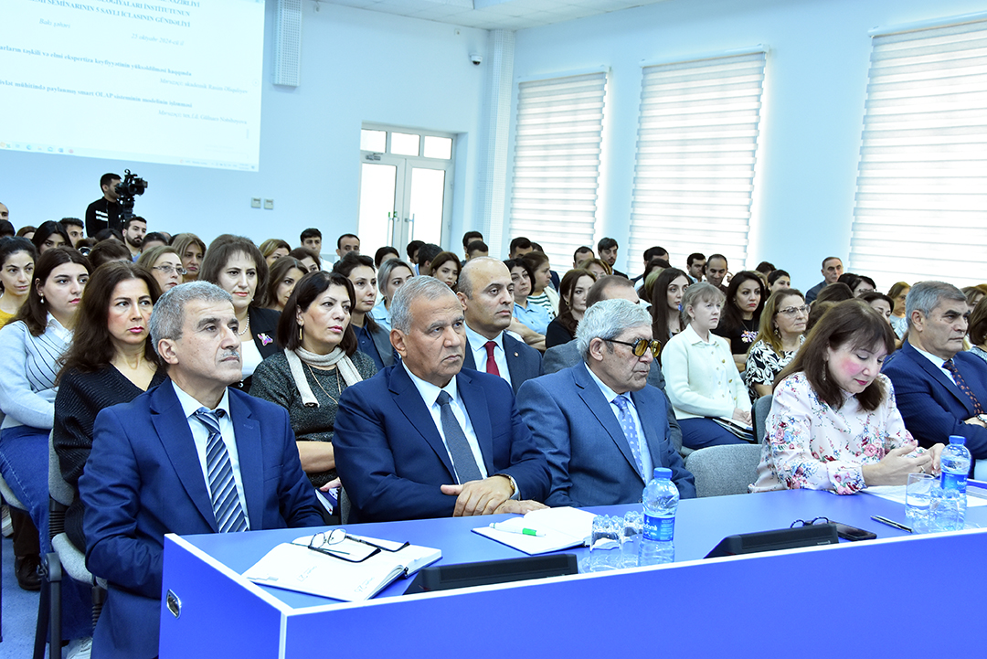 Akademik Rasim Əliquliyev: “İnstitutun elmi potensialından daha səmərəli istifadə edilməsi istiqamətində işlər görülməlidir”,