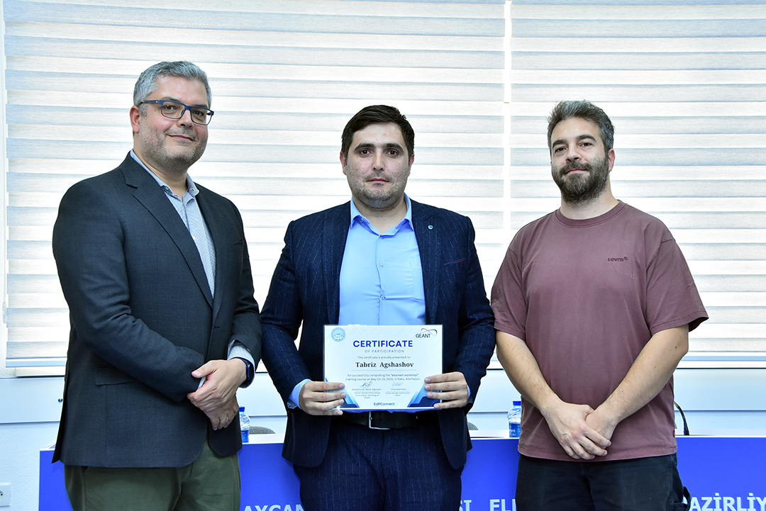 EduROAM xidmətlərinin dəstəklənməsi məsələlərinə həsr olunmuş təlimlər başa çatıb,