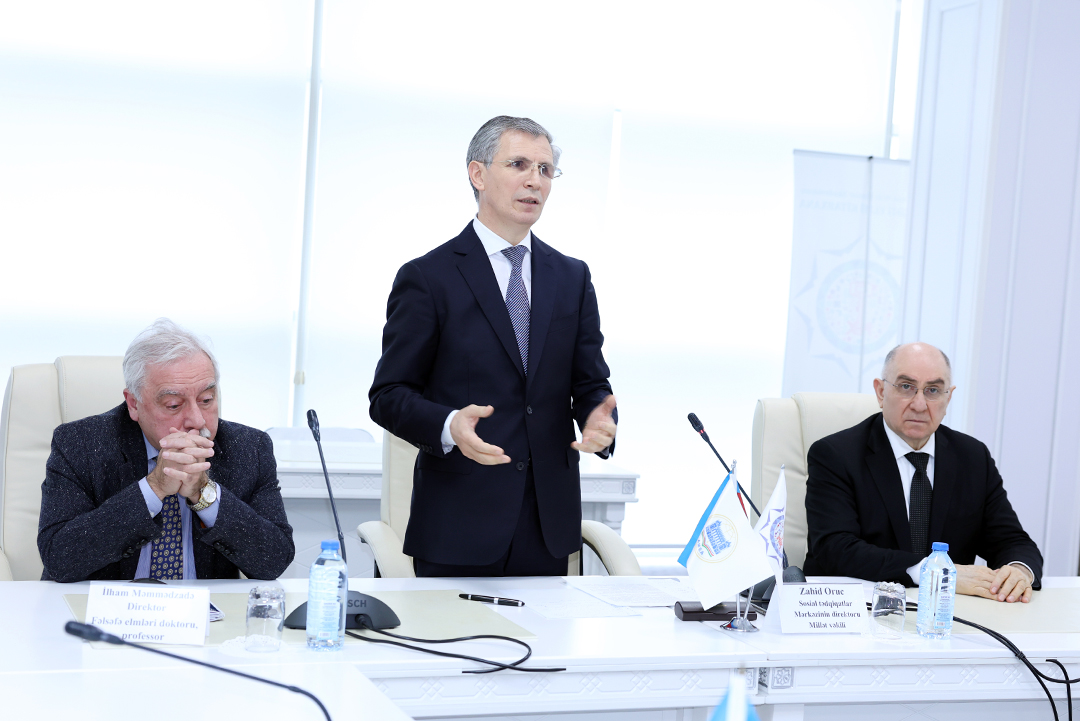 AMEA Fəlsəfə və Sosiologiya İnstitutu və Sosial Tədqiqatlar Mərkəzinin birgə təşkilatçılığı ilə respublika elmi konfransı keçirilib,