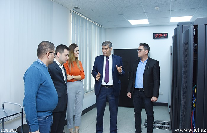 ict.az,В Институте информационных технологий прошла встреча с делегацией компаний «AzEduNet» и «Enginet»