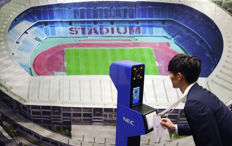 NEC unveils facial recognition system for 2020 Tokyo Olympics
