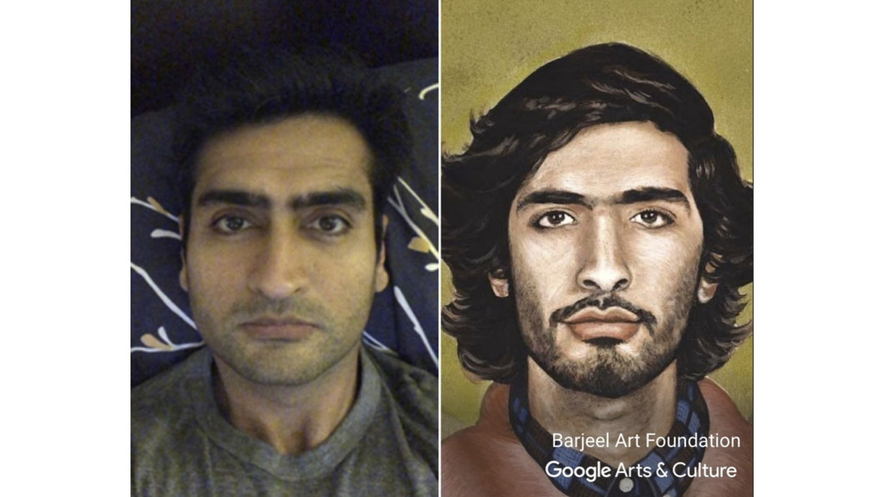 A new Google app that uses selfies to find your fine art look-alike