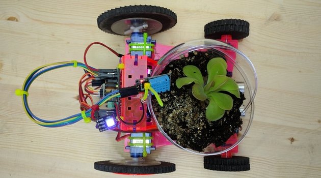The first robot plant