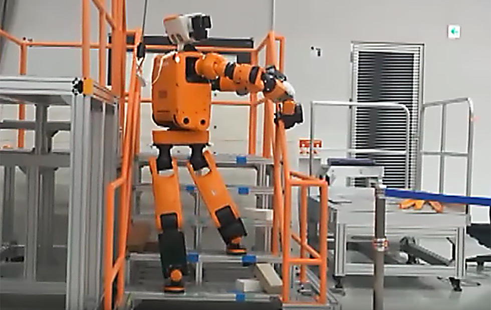 Honda unveiled a new prototype rescue robot