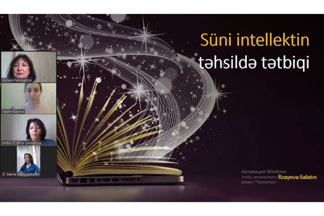 Süni intellektin təhsildə tətbiqinə həsr olunmuş elmi seminar, Elm və Təhsil Nazirliyi, Elm ve Tehsil Nazirliyi, Azərbaycan Respublikası Elm və Təhsil Nazirliyi, Azerbaycan Respublikasi Elm ve Tehsil Nazirliyi, Elm və Ali Təhsil üzrə Dövlət Agentliyi, Elm və Ali Təhsil, AMEA, Azərbaycan Milli Elmlər Akademiyası, Elmler Akademiyasi, İnformasiya Texnologiyaları İnstitutu, İnformasiya Texnologiyaları, AMEA ITI, AMEA İTİ, İTİ, ITI, ikt.az, ict.az, ict, ikt, www.ict.az, www.ikt.az, Rasim Aliguliyev, Rasim Əliquliyev, RM Əliquliyev, Əliquliyev Rasim, Academician Rasim Aliguliyev