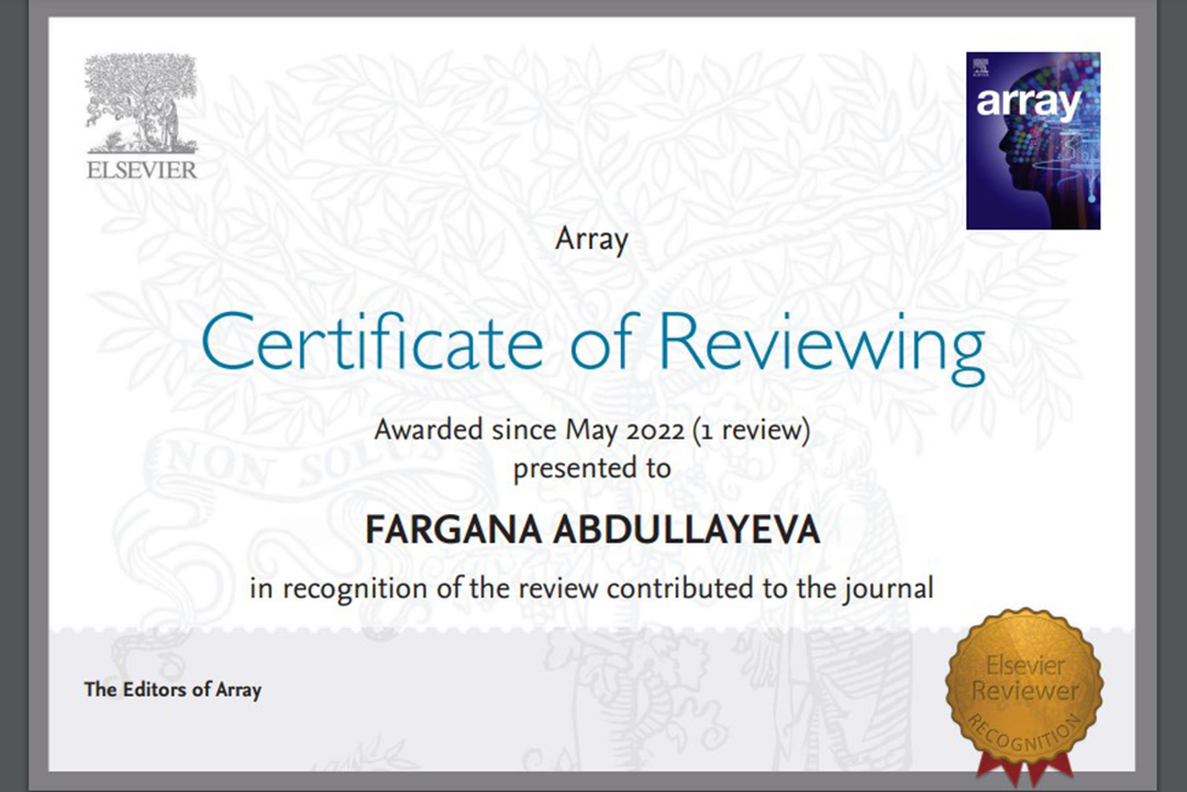 İnstitutun aparıcı elmi işçisi Fərqanə Abdullayevanın elmi ekspertiza fəaliyyəti yüksək qiymətləndirilib, Elm və Təhsil Nazirliyi, Elm ve Tehsil Nazirliyi, Azərbaycan Respublikası Elm və Təhsil Nazirliyi, Azerbaycan Respublikasi Elm ve Tehsil Nazirliyi, Elm və Ali Təhsil üzrə Dövlət Agentliyi, Elm və Ali Təhsil, AMEA, Azərbaycan Milli Elmlər Akademiyası, Elmler Akademiyasi, İnformasiya Texnologiyaları İnstitutu, İnformasiya Texnologiyaları, AMEA ITI, AMEA İTİ, İTİ, ITI, ikt.az, ict.az, ict, ikt, www.ict.az, www.ikt.az, Rasim Aliguliyev, Rasim Əliquliyev, RM Əliquliyev, Əliquliyev Rasim, Academician Rasim Aliguliyev