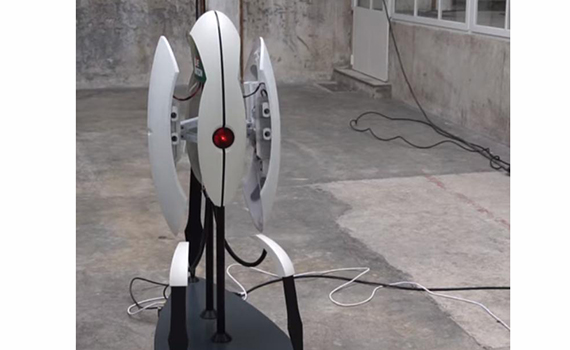 Enthusiasts have put together a full-blown automatic turret from Portal with artificial intelligence.