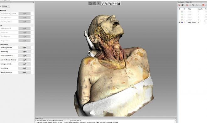 An ideal virtual corpse for the training of future doctors was developed