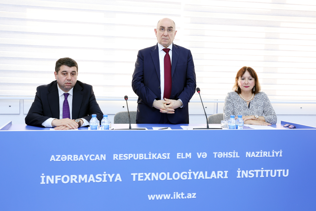 Yeni Azərbaycan Partiyasının ETN İnformasiya Texnologiyaları İnstitutu üzrə ərazi partiya təşkilatının iclası keçirilib, Elm və Təhsil Nazirliyi, Elm ve Tehsil Nazirliyi, Azərbaycan Respublikası Elm və Təhsil Nazirliyi, Azerbaycan Respublikasi Elm ve Tehsil Nazirliyi, Elm və Ali Təhsil üzrə Dövlət Agentliyi, Elm və Ali Təhsil, AMEA, Azərbaycan Milli Elmlər Akademiyası, Elmler Akademiyasi, İnformasiya Texnologiyaları İnstitutu, İnformasiya Texnologiyaları, AMEA ITI, AMEA İTİ, İTİ, ITI, ikt.az, ict.az, ict, ikt, www.ict.az, www.ikt.az, Rasim Aliguliyev, Rasim Əliquliyev, RM Əliquliyev, Əliquliyev Rasim, Academician Rasim Aliguliyev