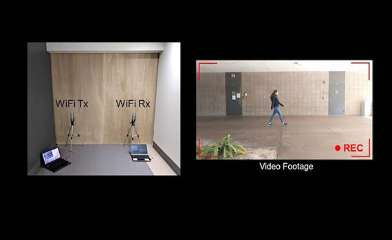 Scientists used Wi-Fi to identify a person behind a wall