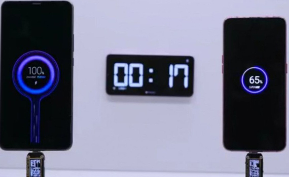 Xiaomi представила рекордно быструю зарядку мощностью 100 Вт